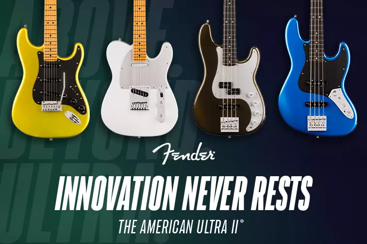 The All-New Fender American Ultra II Series is here